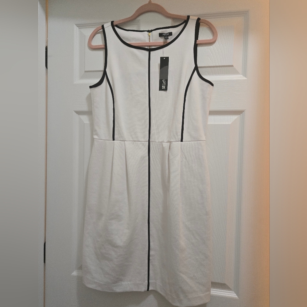 Apt. 9 White and Black Dress